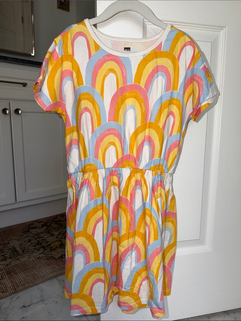 Tea Collection girls’ rainbow print dress